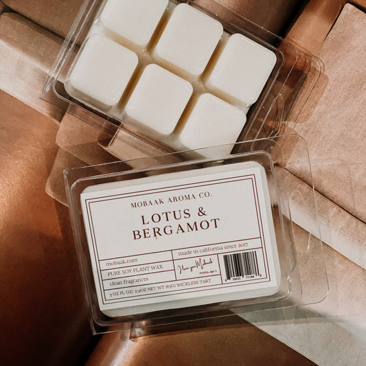 Lotus & Bergamot Wax Melt (Wickless Tart)